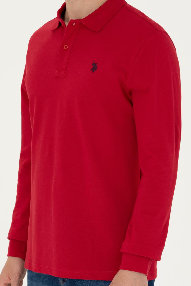 Erkek Kırmızı Basic Sweatshirt - 50269405264