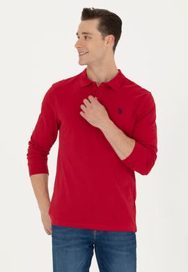 Erkek Kırmızı Basic Sweatshirt - 50269405264