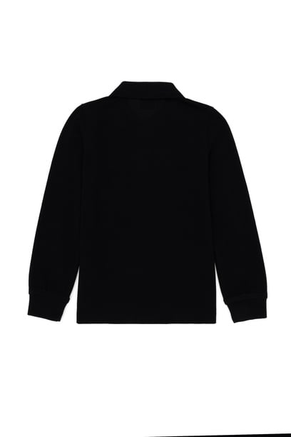 Erkek Bebek Siyah Basic Sweatshirt