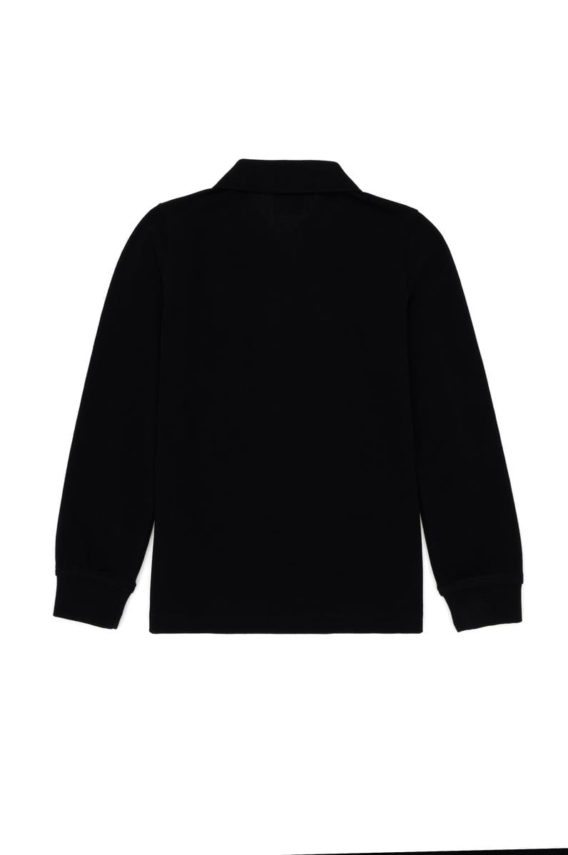 Erkek Bebek Siyah Basic Sweatshirt