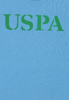 Çocuk Turkuaz Basic Bisiklet Yaka Tişört - 50263028112