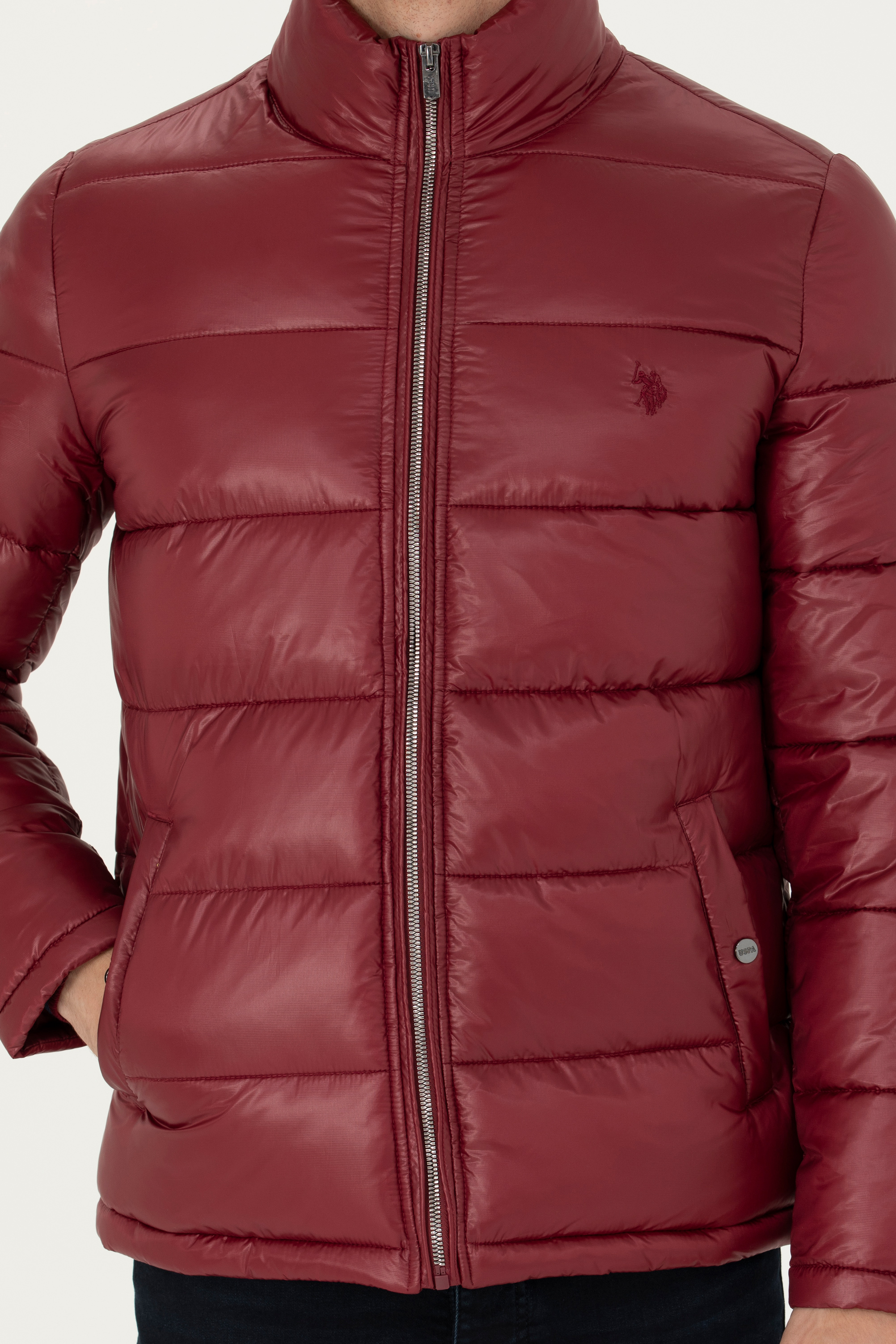 Erkek Bordo Mont - Image 6