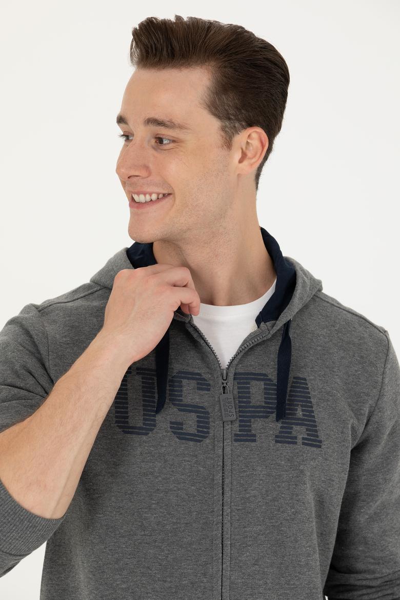 Erkek Antrasit Melanj Sweatshirt - 50273738021