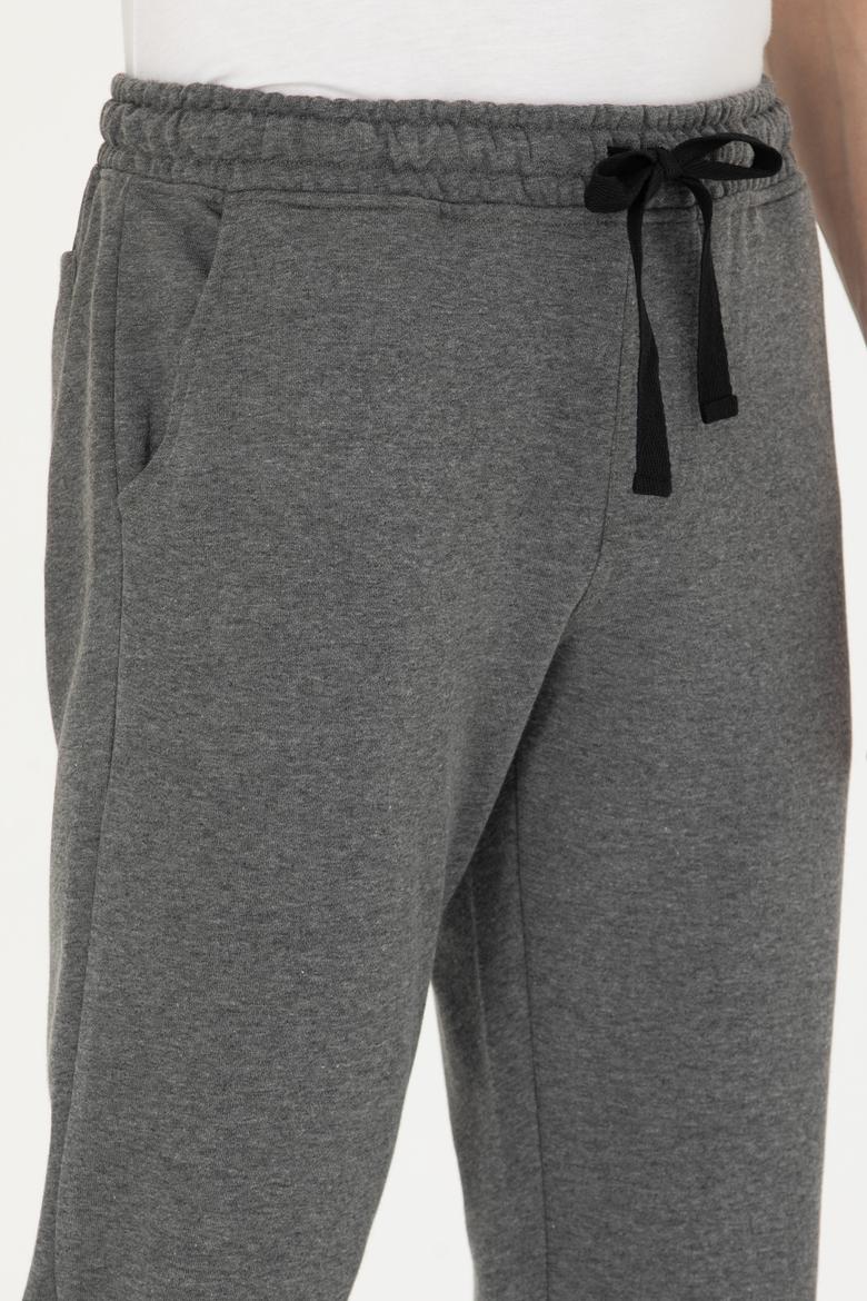 Erkek Antrasit Melanj Eşofman Altı - 50273737021