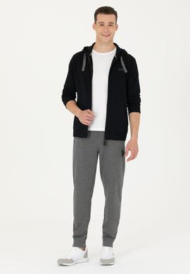 Erkek Antrasit Melanj Eşofman Altı - 50273737021