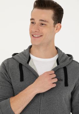 Erkek Antrasit Melanj Sweatshirt - 50273717011