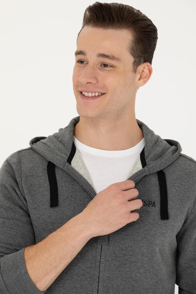 Erkek Antrasit Melanj Sweatshirt - 50273717011