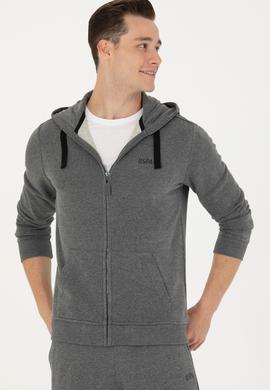 Erkek Antrasit Melanj Sweatshirt - 50273717011