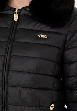 Kadın Siyah Mont - 50271039086