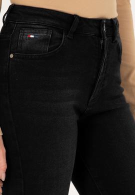 Kadın Siyah Jean Pantolon - 50271483002