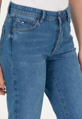 Kadın Mavi Jean Pantolon - 50272303007