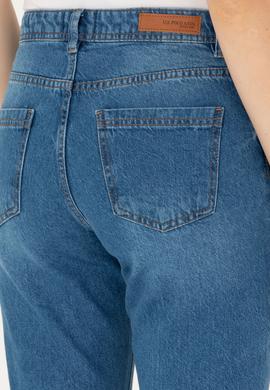 Kadın Mavi Jean Pantolon - 50272303007