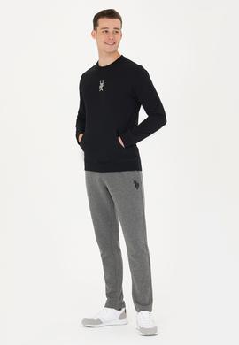 Erkek Antrasit Melanj Eşofman Altı - 50273740021