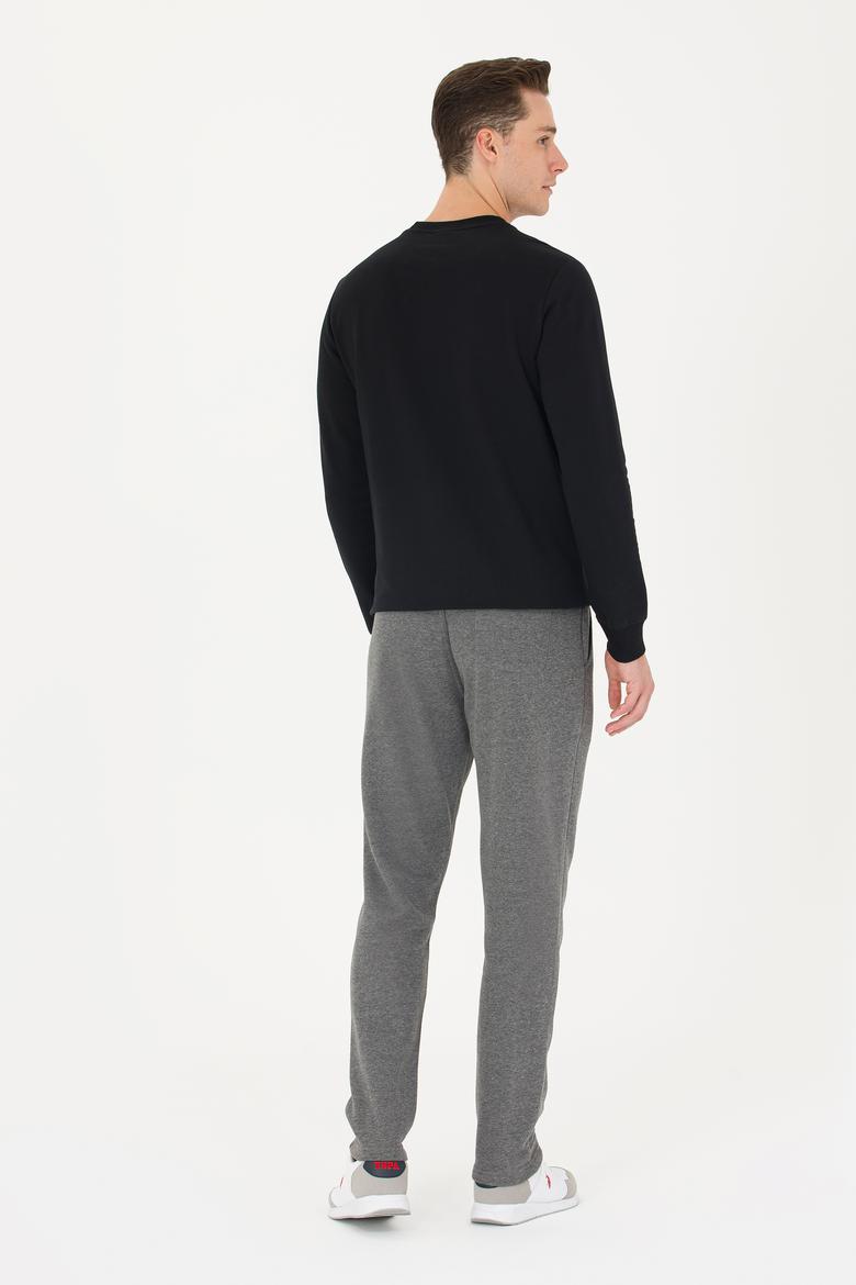 Erkek Antrasit Melanj Eşofman Altı - 50273740021