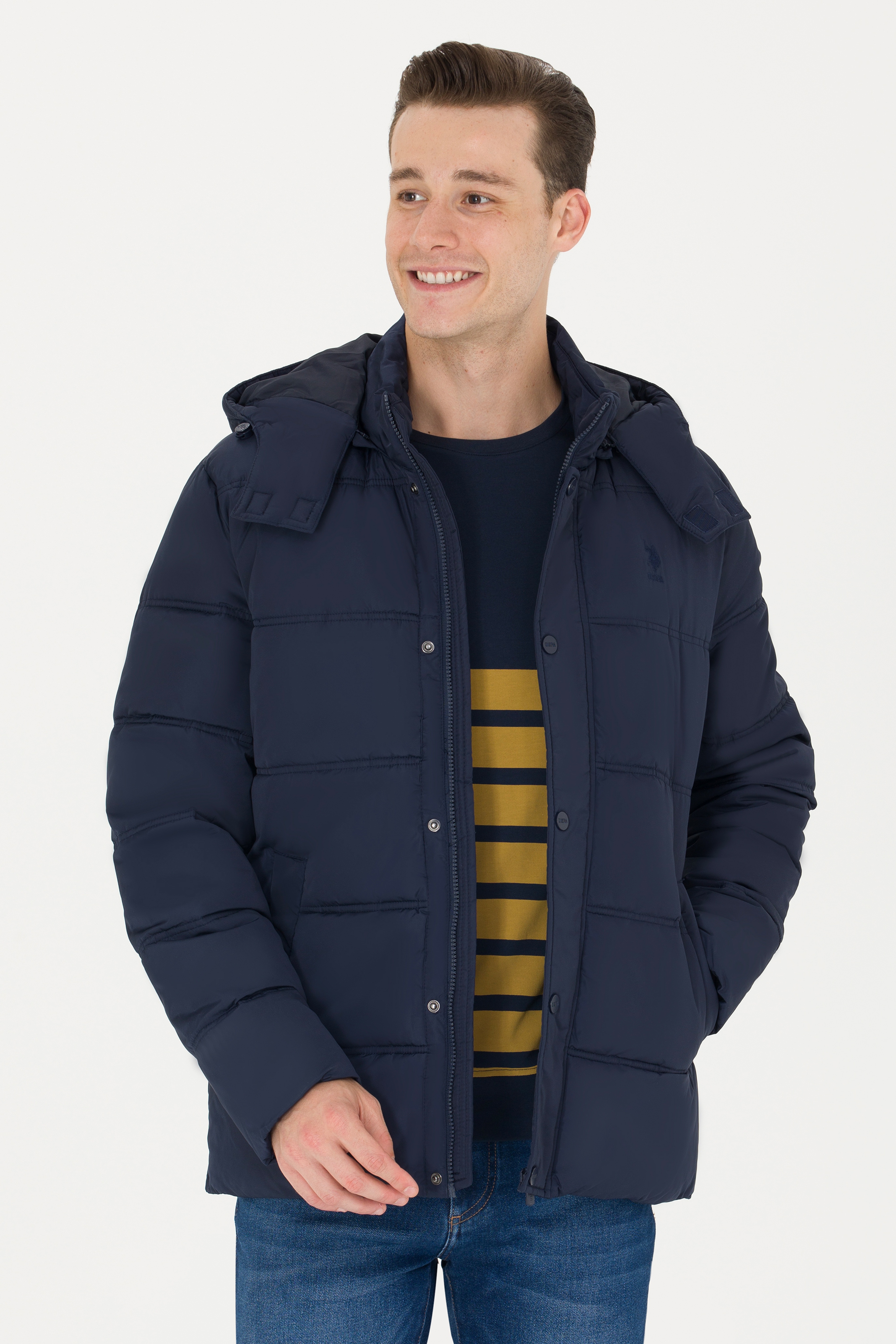 Erkek Lacivert Mont - Image 3