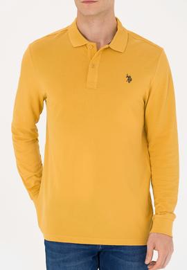 Erkek Hardal Basic Sweatshirt - 50269405234