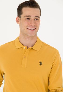 Erkek Hardal Basic Sweatshirt - 50269405234