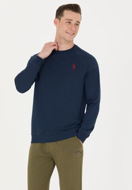 Erkek Lacivert Basic Sweatshirt - 50269412001
