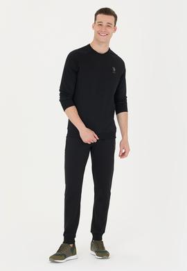 Erkek Siyah Basic Sweatshirt - 50269412021