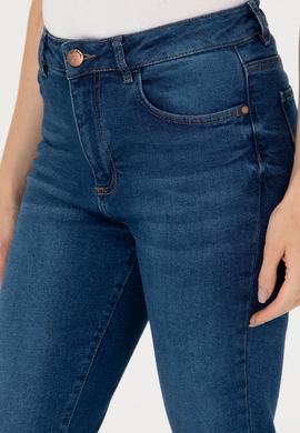 Kadın Mavi Jean Pantolon - 50271480002