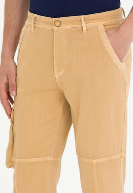 Erkek Camel Kanvas Pantolon - 50263815002