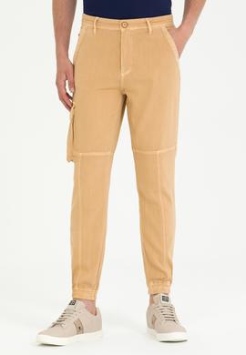 Erkek Camel Kanvas Pantolon - 50263815002