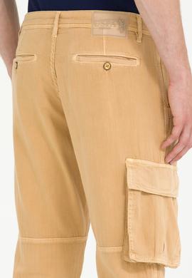 Erkek Camel Kanvas Pantolon - 50263815002