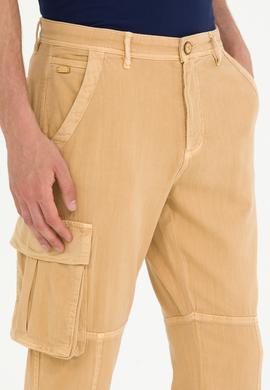 Erkek Camel Kanvas Pantolon - 50263815002