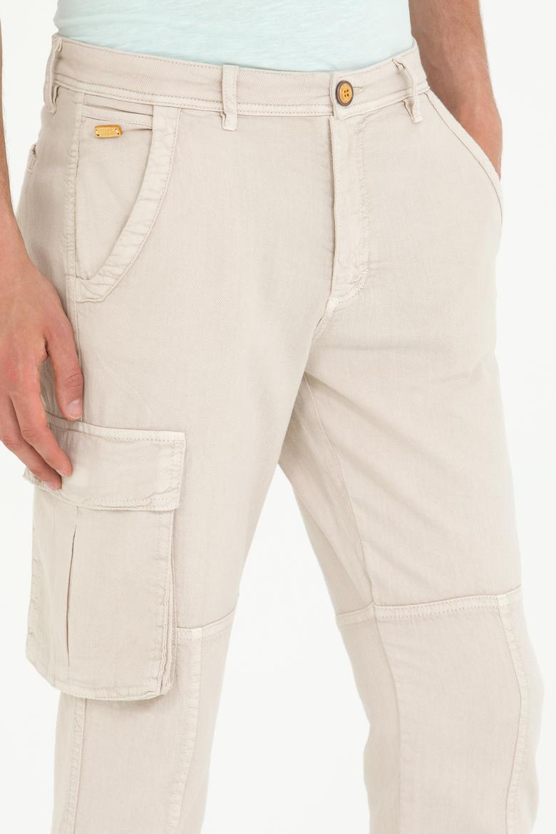 Erkek Taş Kanvas Pantolon - 50263815012