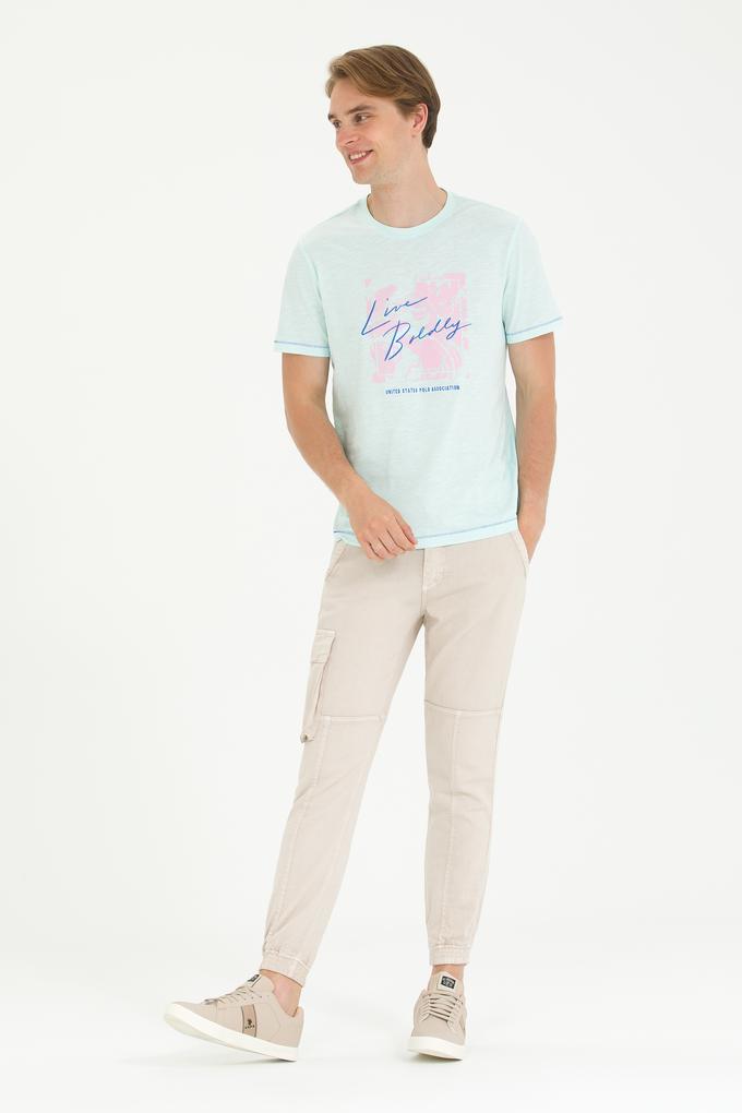 Erkek Taş Kanvas Pantolon