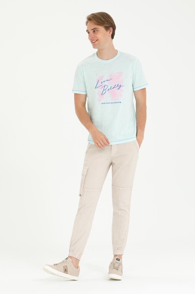 Erkek Taş Kanvas Pantolon