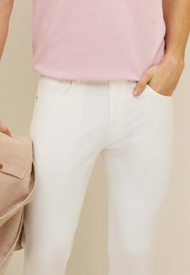 Erkek Ekru Kanvas Pantolon - 50263861006