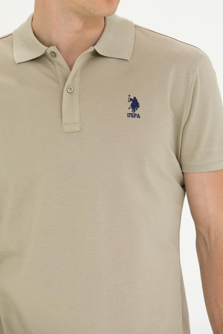 Erkek Haki Polo Yaka Tişört - 50269835025