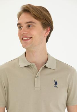 Erkek Haki Polo Yaka Tişört - 50269835025