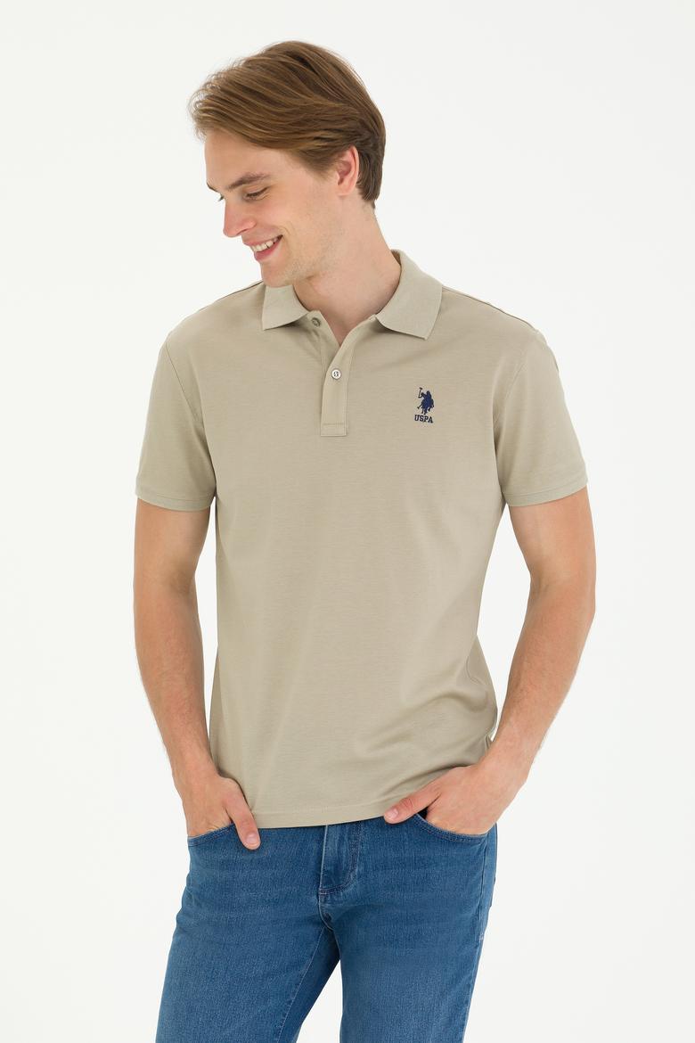 Erkek Haki Polo Yaka Tişört - 50269835025