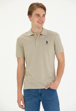 Erkek Haki Polo Yaka Tişört - 50269835025