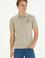 Erkek Haki Polo Yaka Tişört