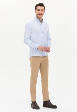 Erkek Camel Kanvas Pantolon - 50256578003