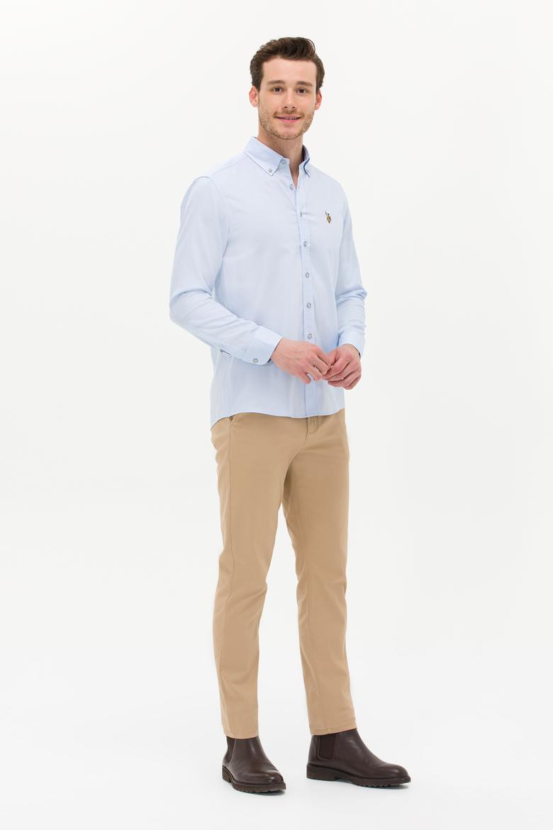 Erkek Camel Kanvas Pantolon - 50256578003