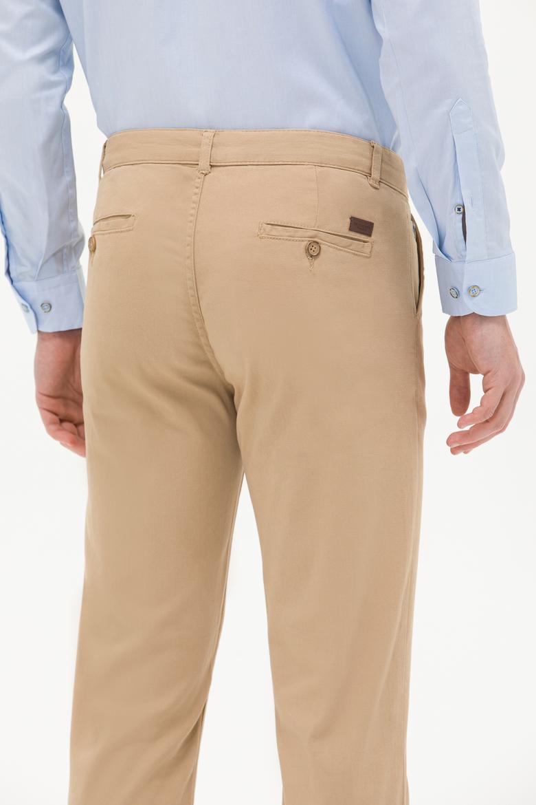 Erkek Camel Kanvas Pantolon - 50256578003