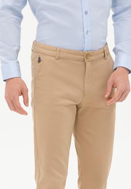 Erkek Camel Kanvas Pantolon - 50256578003