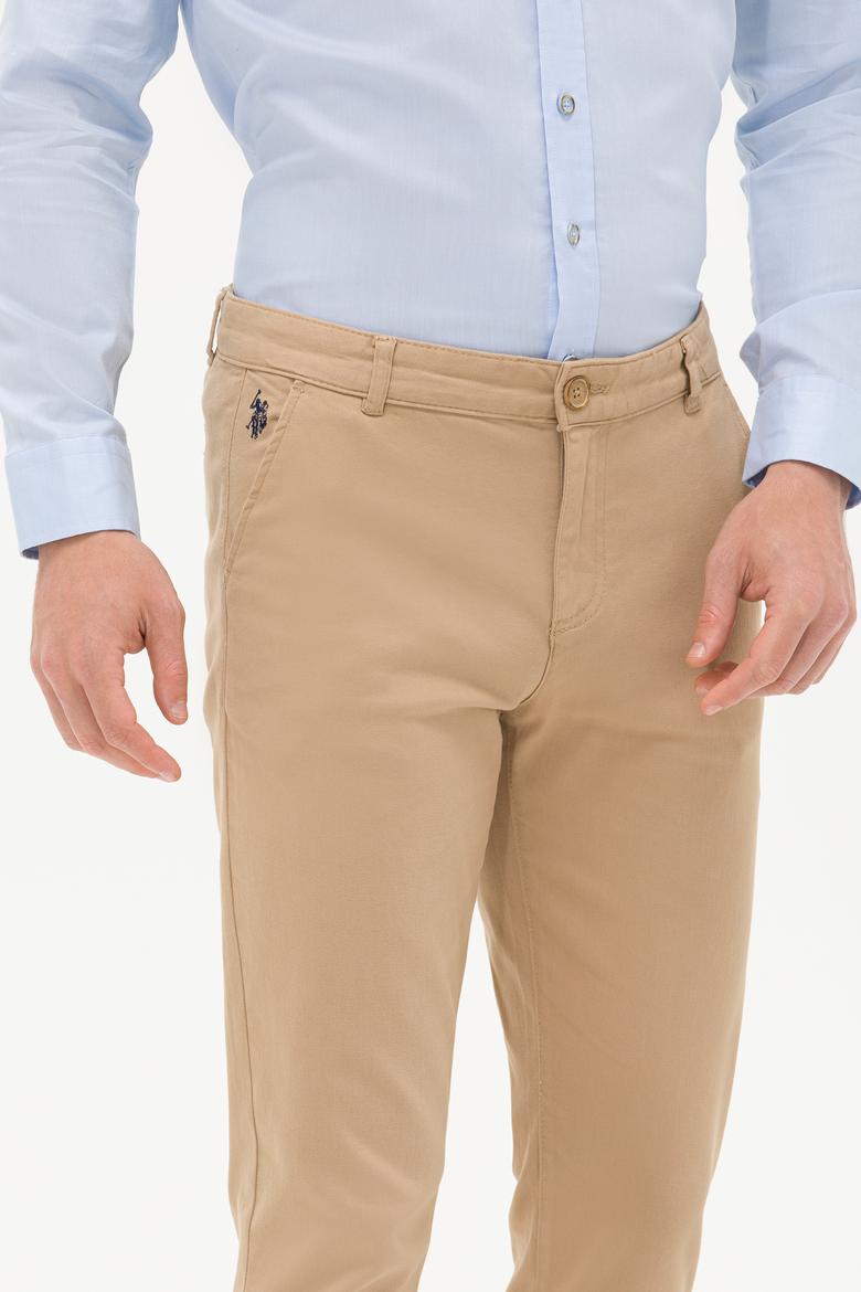 Erkek Camel Kanvas Pantolon - 50256578003