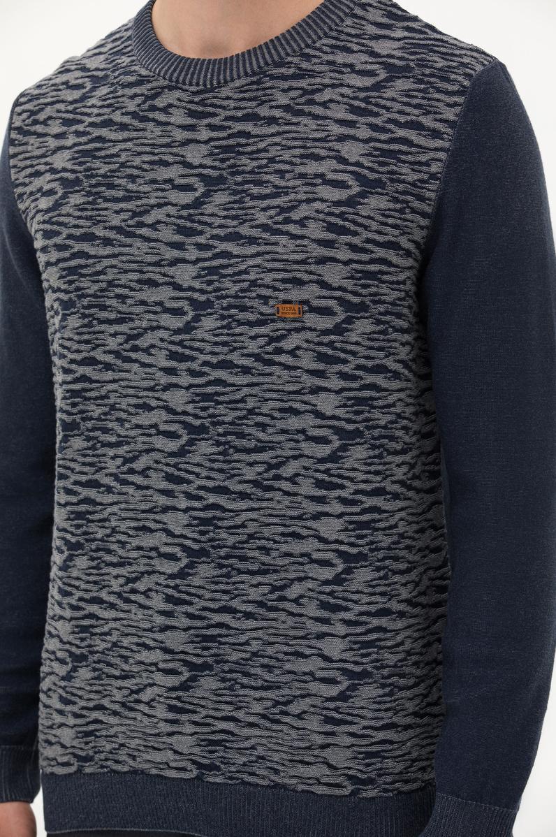 Erkek Lacivert Kazak