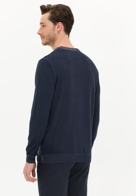 Erkek Lacivert Kazak - 50256638008