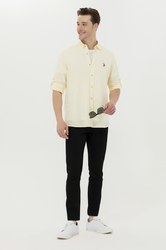 Erkek Siyah Kanvas / Chino Pantolon