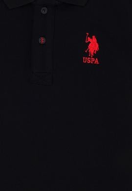 Erkek Çocuk Siyah Basic Polo Yaka Tişört - 50262958008