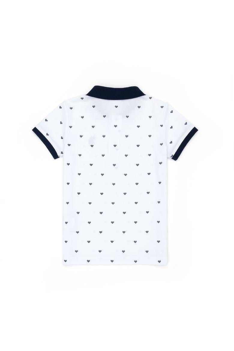 Erkek Çocuk Lacivert Polo Yaka Tişört - 50278143035