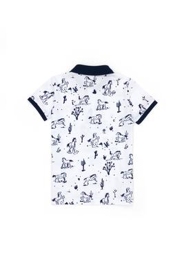 Erkek Çocuk Beyaz Polo Yaka Tişört - 50278153036