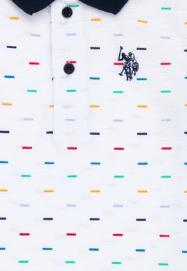 Erkek Çocuk Beyaz Polo Yaka Tişört - 50278158044