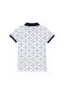 Erkek Çocuk Beyaz Polo Yaka Tişört - 50278160042